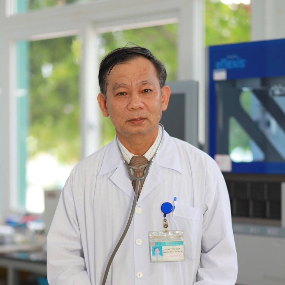 Bác sĩ chuyên khoa I - Ngô Văn Tiến - Trưởng khoa Cấp cứu