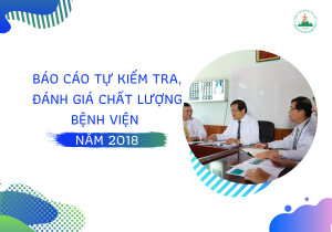 Báo cáo tự kiểm tra, đánh giá chất lượng bệnh viện năm 2018