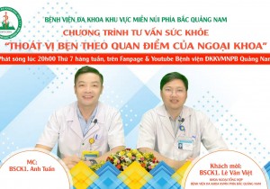 Chương trình Tư vấn sức khoẻ: Thoát vị bẹn theo quan điểm của Ngoại khoa