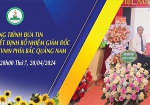 Lễ Công bố Quyết định bổ nhiệm Giám đốc Bệnh viện ĐKKVMN phía Bắc Quảng Nam