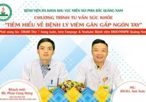 Tư vấn sức khoẻ: Viêm gân gấp ngón tay