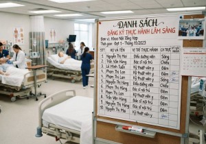 Danh sách người đăng kí người thực hành